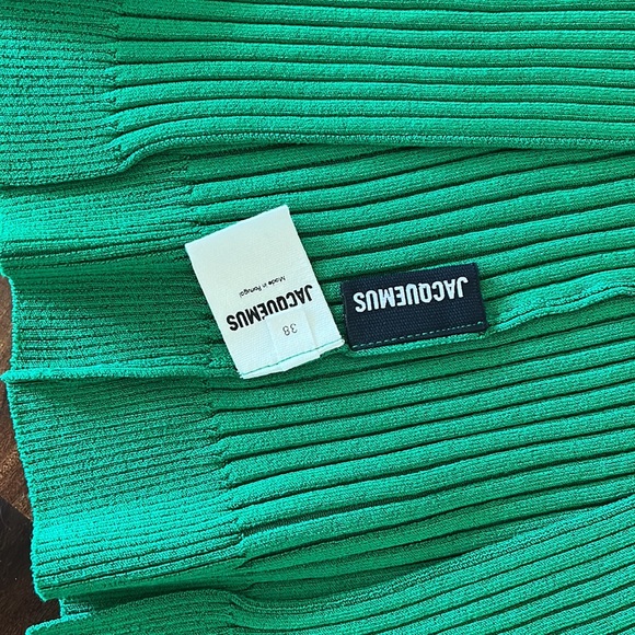 Jacquemus green La maille pralu cardigan - Picture 3 of 3